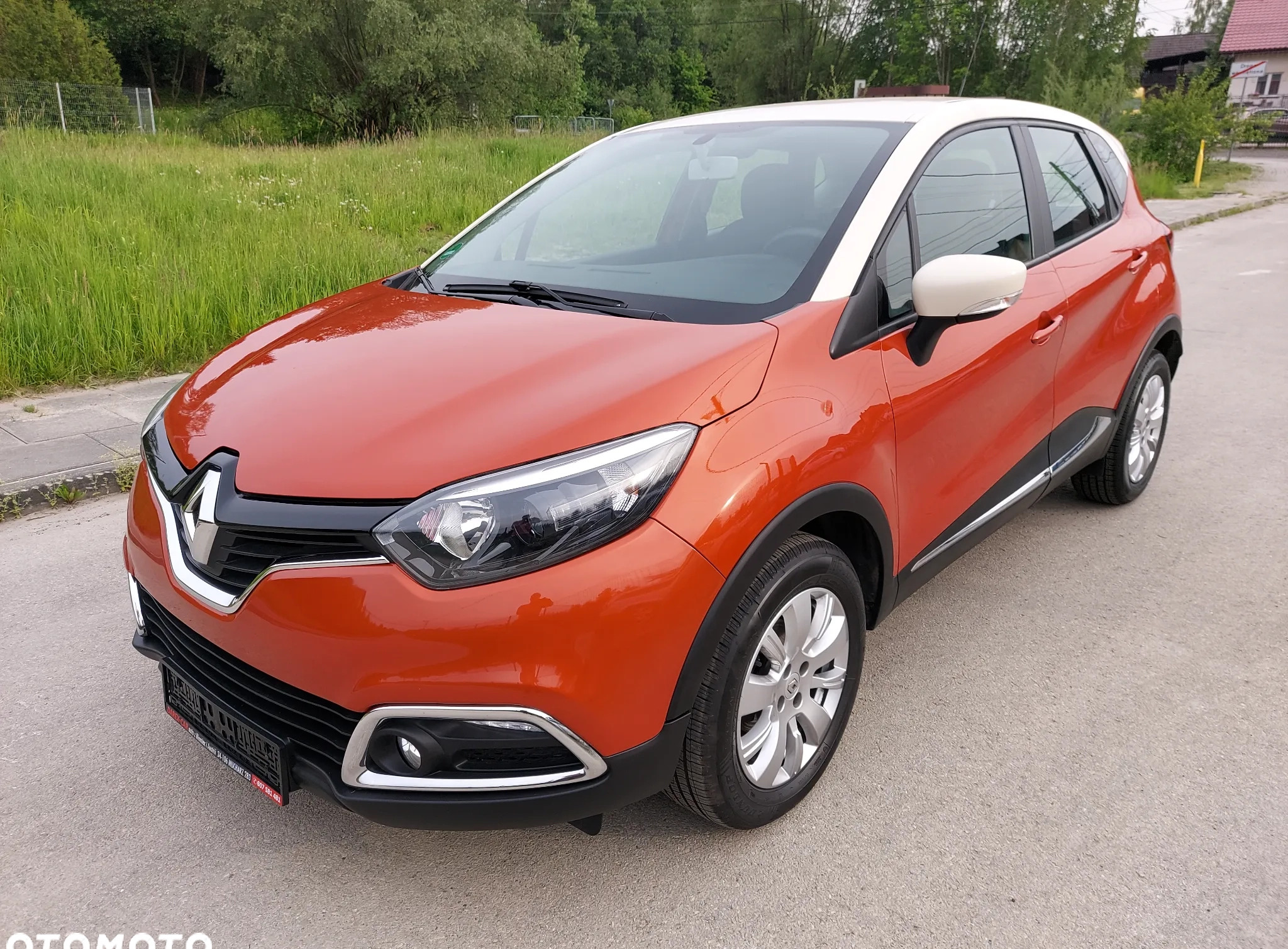 Renault Captur cena 41400 przebieg: 112000, rok produkcji 2014 z Kostrzyn małe 631